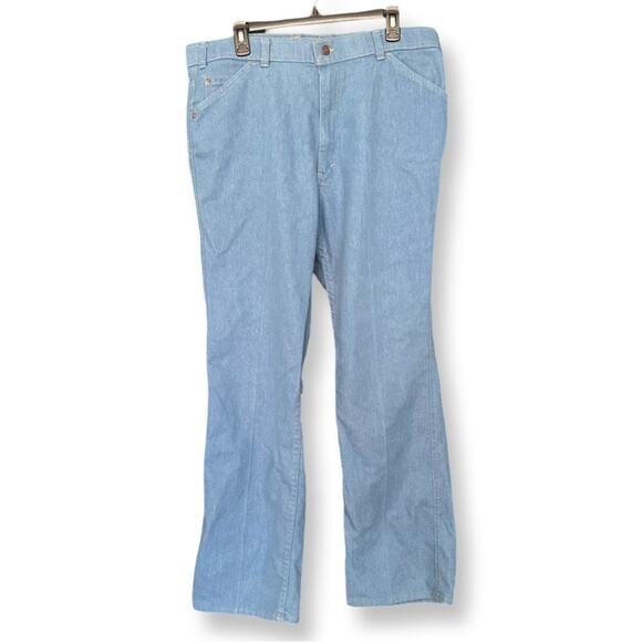 Vintage Men’s Levi’s Orange Label Light Blue Sz 38 - Picture 1 of 8